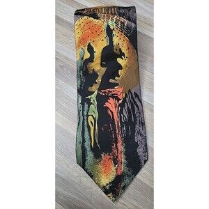 Salvador Dali Hallucinogenic Toreador Painting Art Work 2011 Silk Tie! Nice!